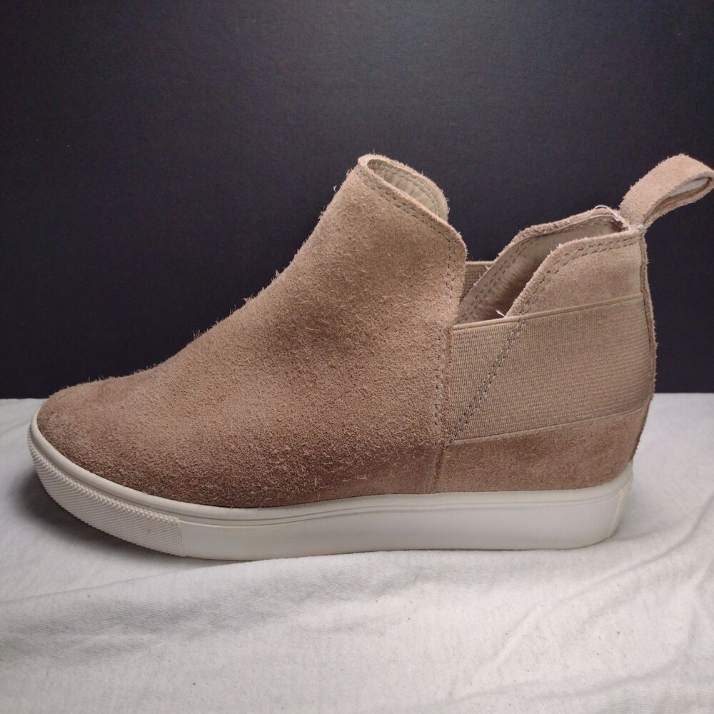 Steve Madden Shoes Womens 6.5 M Shane Sneakers Brown Leather Round Toe Comfort
